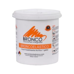 IMPERMEABILIZANTE ACRILICO 10 AÑOS BRONCOELASTICO GALON BLANCO (4BE4300004)