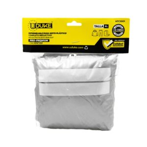 Impermeable para Moto Plastico Completo Reflectivo Pro-Premium Talla XL (Ipxl)