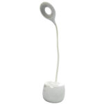 LAMPARA PARA ESCRITORIO LED RECARGABLE LUZ CALIDA DOBLE USO FINA DIMERIZABLE (TGX-772) (HT80350)