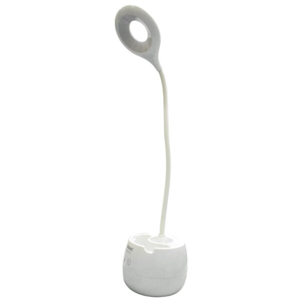 LAMPARA PARA ESCRITORIO LED RECARGABLE LUZ CALIDA DOBLE USO FINA DIMERIZABLE (TGX-772) (HT80350)