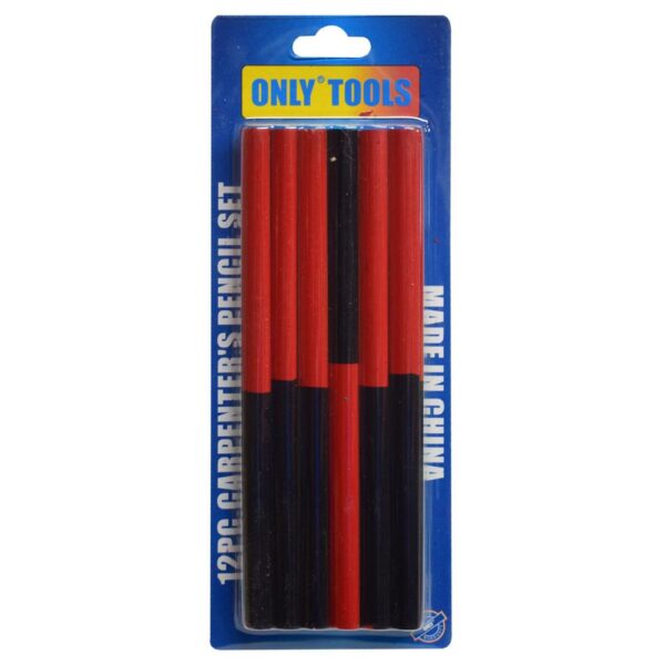 LAPIZ CARPINTERIA BICOLOR BLISTER X 12 UNDS (HT1061) (PRECIO X DOCENA)