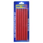 LAPIZ CARPINTERIA MINA ROJO X 12 UNDS (HT1062)