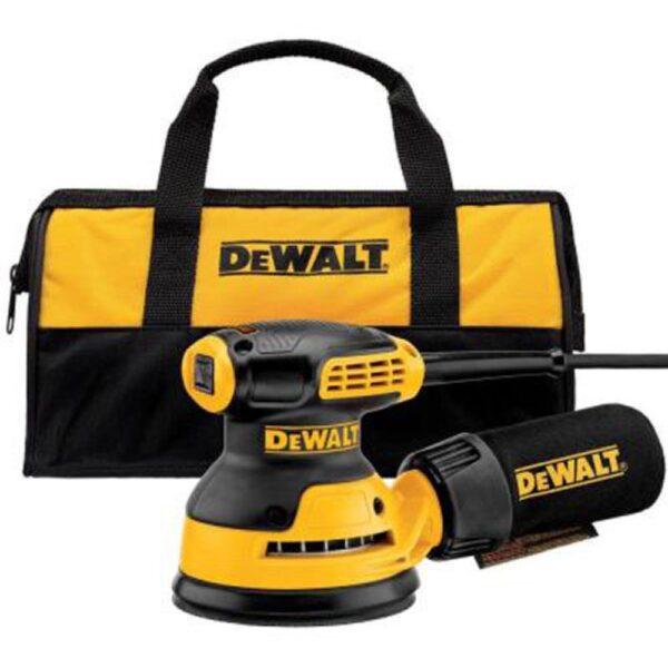 LIJADORA DEWALT ORBITAL 5  3AMP  12000 OPM(DWE6421K) INCLUYE MALETA DE MANO