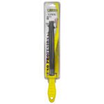 LIMA MEDIA CAÑA 8" CON MANGO AMARILLO EN BLISTER UDUKE (HT90309)