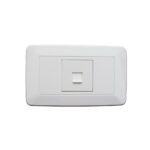LINEA BK BLANCA INCRUSTAR TOMA TELEFONO VHARBOR (118Z-17) (HT1523)(HT20342)