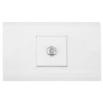 LINEA BK PLUS BLANCA INCRUSTAR TOMA TV (118K-18) (HT20685)