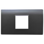 LINEA BK PLUS TAPA COLOR GRIS MODULO SENCILLO (118K-201-MGRY)(HT20735)