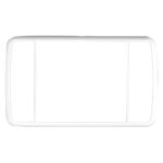 LINEA FUTURA BLANCA INCRUSTAR TAPA DOBLE BLANCA Y BORDE BLANCO DUKE ENERGY