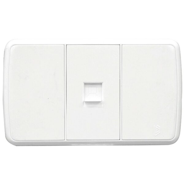 LINEA FUTURA BLANCA INCRUSTAR TOMA LAN INTERNET DUKE ENERGY (V16-035)