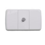 LINEA FUTURA BLANCA INCRUSTAR TOMA TV DUKE ENERGY (V16-033)