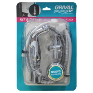 DUCHA TELEFONO BIDE COMPLETA + REGULACION DOBLE METALICA + ACOPLE GRIVAL (937330001)