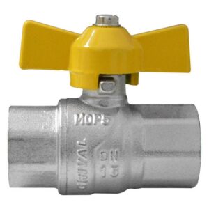 LLAVE GAS AMARILLA 1/2 CHAPOLA MARIPOSA GRIVAL (717443331)
