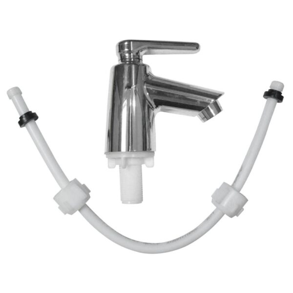 LINEA GRIVAL LLAVE LAVAMANOS + ACOPLE PALANCA NOGAL (541133331) (PAQ X 3)