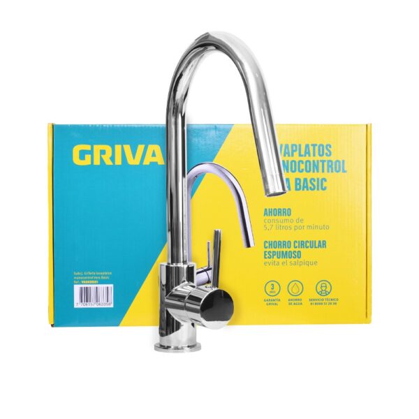 LINEA GRIVAL LLAVE LAVAPLATOS MONOCONTROL VERA BASIC (VA5035551)