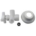 LLAVE REGULACION DOBLE DE 1/2 BLANCA GRIVAL (967623331)