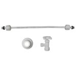 LLAVE REGULACION PLASTICA CON ACOPLES PARA LAVAMANOS GRIVAL (967023331)