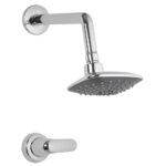 MEZCLADOR 8 PUL + DUCHA REGADERA PALANCA ALUVIA GRIVAL (AV4013331 )