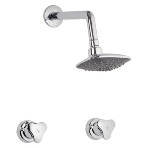 MEZCLADOR 8 PUL + DUCHA REGADERA TRICETA ALUVIA GRIVAL (AV4023331 )