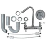 MEZCLADOR LAVAPLATOS COMPLETO 8 PUL PALANCA BALTA GRIVAL (415040001)