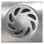 REJILLA PISO ACERO INOXIDABLE 10 X 10CM- 3" VANGUARDISTA GRIVAL (937203331)