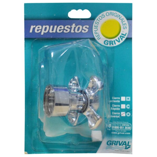 LINEA GRIVAL REPUESTO MANIJA CRUCETA BALTA DUCHA CALIENTE/HOT (O21250001)