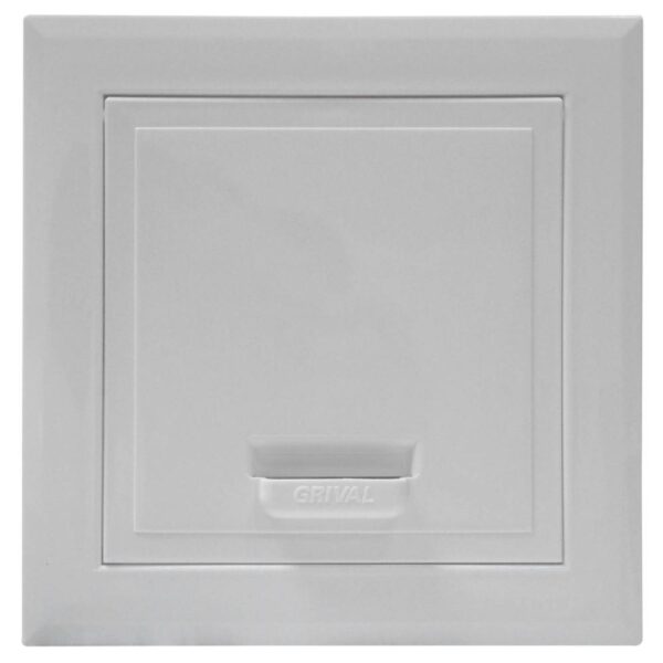 LINEA GRIVAL TAPA REGISTRO 15 X 15 BLANCA (937033331 (PAQ X 6