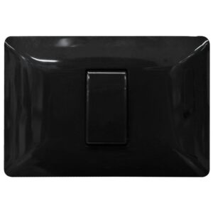 LINEA HOYOSLIGHT NEGRA BTC SWICHE SENCILLO (BM1101-3W-FBLK) (HT20761)