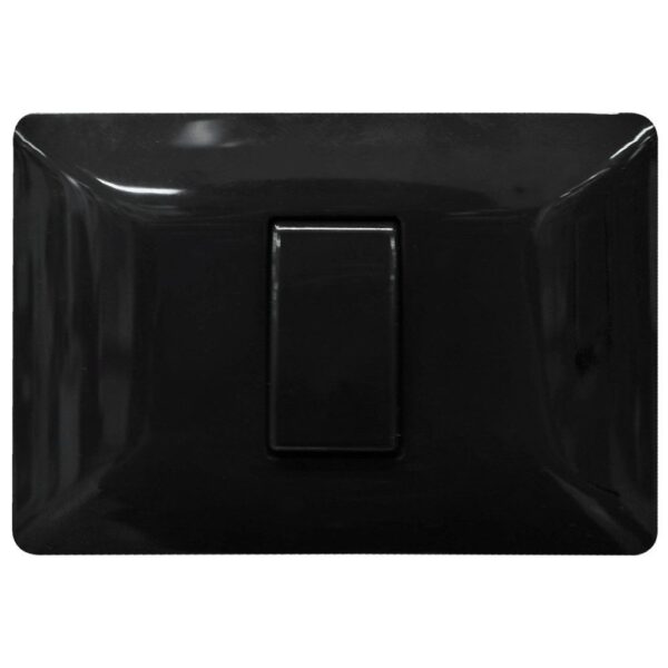 LINEA HOYOSLIGHT NEGRA BTC SWICHE SENCILLO (BM1101-3W-FBLK) (HT20761)