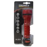 LINTERNA TRONEX 1 LED 100 LUMENES ENCAUCHETADO ROJO (PILA AA) (TRL20LR6CA)