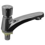 LLAVE LAVAMANOS PUSH CROMADA EN CAJA (HT80335)