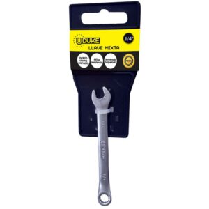 Llave Mixta # 1/4" Cr/V Uduke (HTY0019)