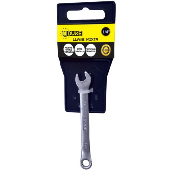 LLAVE MIXTA # 1/4" CR/V UDUKE (HTY0019)