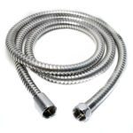 MANGUERA CROMADA FLEXIBLE PARA DUCHA TELEFONO 1.5M (HT1220)
