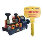 MAQUINA DUPLICADORA DE  LLAVES MARCA WENXING REF 218D + LLAVE PUBLICITARIA AMARILLA