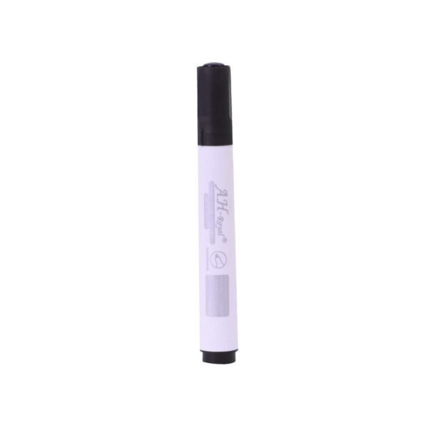 MARCADOR AH ROYAL BORRABLE BISELADO NEGRO