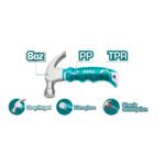 MARTILLO SEÑORITERO 8 OZ FIBRA DE VIDRIO TOTAL (THTM7386D)