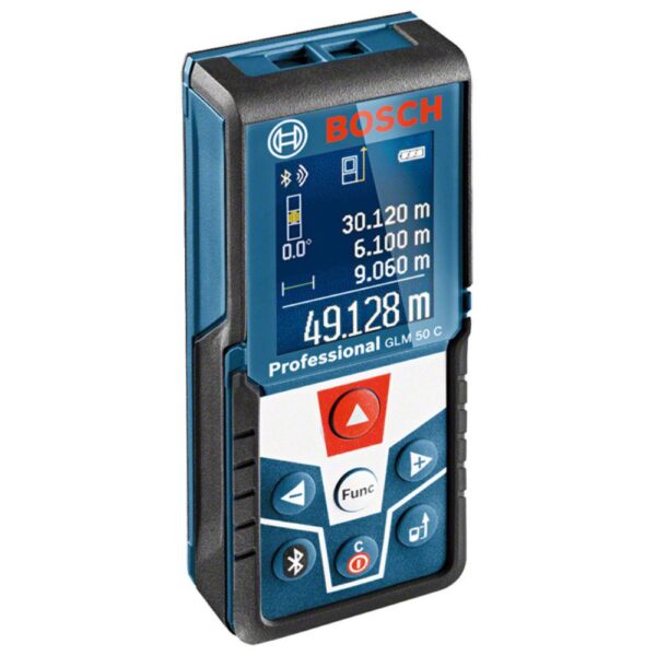 MEDIDOR DE DISTANCIAS LASER BOSCH PROFESIONAL 50 MTS GLM50C (0601072C00000)