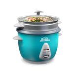 Olla Arrocera 1,8 Lts Azul T. con Vaporera Nm Home Elements OA-18AT