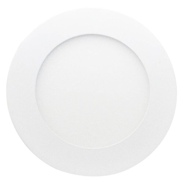 PANEL LED 6W REDONDO INCRUSTAR LUZ CALIDA UDUKE (3500K)(85-265V)(HT80359)(35002C)