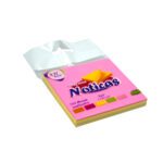PAPEL AH ROYAL PARA NOTAS X4 COLORES NEÓN 100 HOJAS (PA3064) (PAC90423)