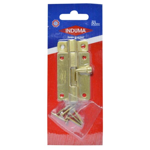 PASADOR COBRE INDUMA 2 1/2 C.18(LATONADO)(T1502-0043)