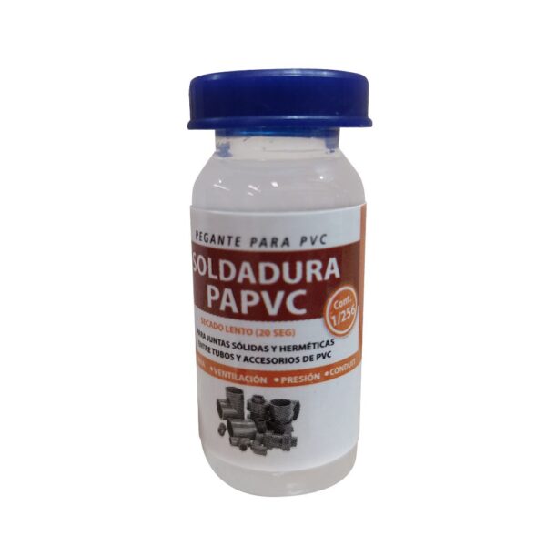 PEGA PVC ECONOMICA 1/256 EMPAQUE VIDRIO