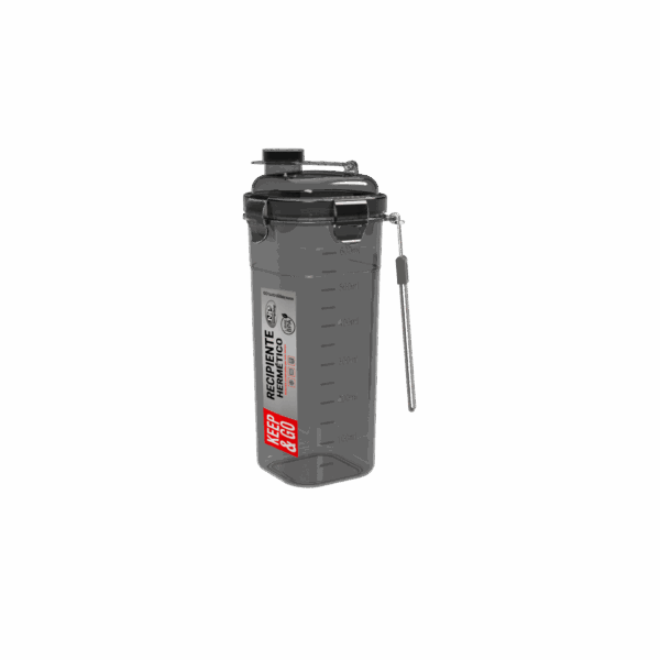 BOTILITO HERM K&GO 600 ML MANIJA HUMO NP (10668)