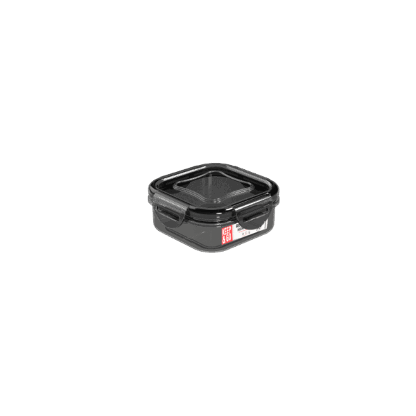RECIPIENTE HERM CUAD K&GO 150 ML HUMO NP (10659)