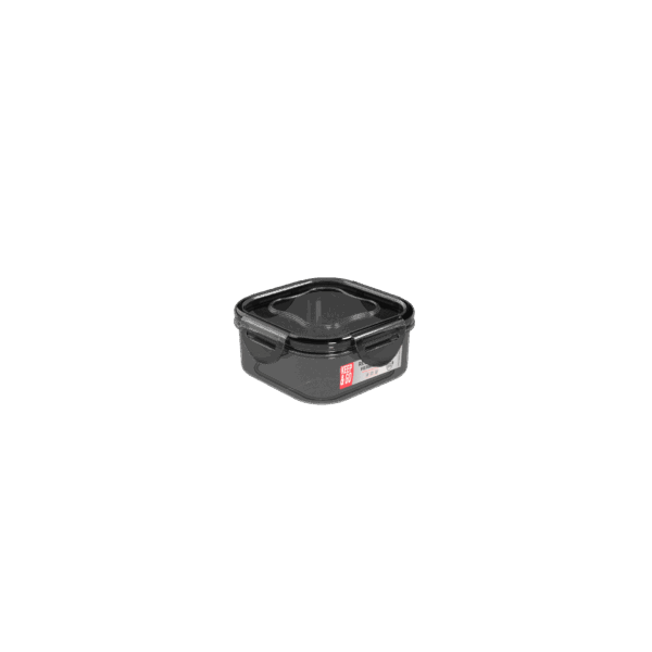 RECIPIENTE HERM CUAD K&GO 250 ML HUMO NP (10660)