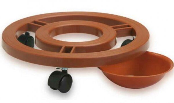 SOPORTE MATERA CON RODACHINES PLINSA (710127)