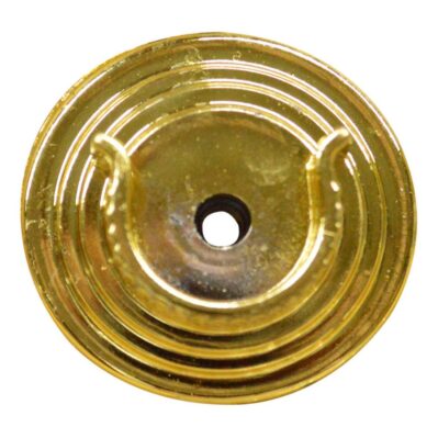 ACCESORIO CORTINERO PLAFON DORADO EN U (ABIERTO) 3/4 (170401)