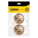 ACCESORIO CORTINERO TERMIINAL DORADO ESCALERA 1 PAQ X 2 UDUKE