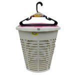 Kit Cesta Ropa + Set Ganchos x 10 Np