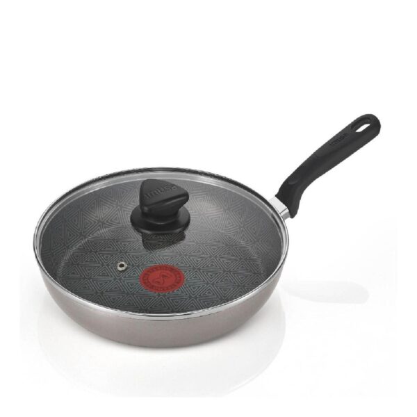 SARTEN ANTIADHERENTE 18 CM TAPA VIDRIO TALENT IMUSA